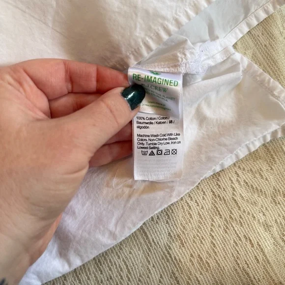 J. Crew cottage top in poplin cotton - Picture 7 of 12